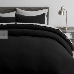 New King Comforter-Thick Black Size King. 