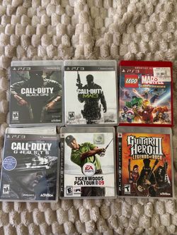 PS3 Game Lot of 6