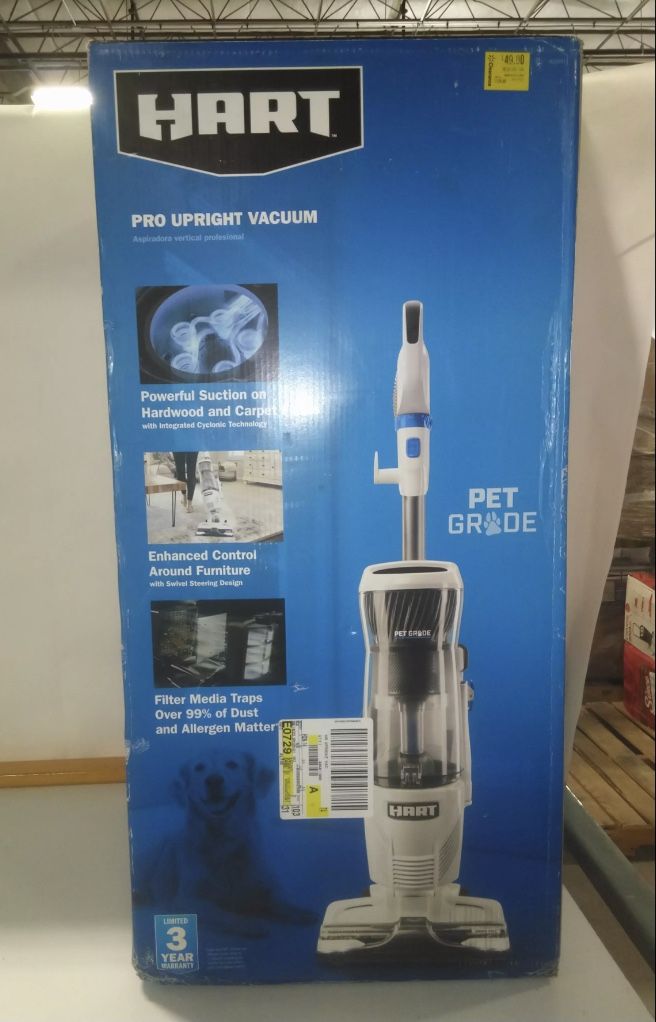 HART Pro Bagless Upright Vacuum With HEPA Media Filter