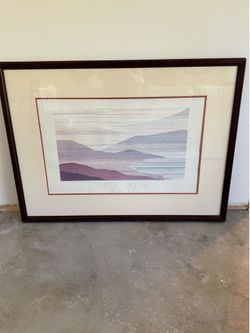 Art print Marcus Uzilevsky Editions Limited Galleries “Gateway” 55” x 39” tall