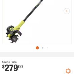 ONE+ 18V 8 in. Cordless Cultivator with 4.0 Ah Battery and Charger