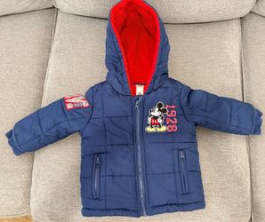 Disney Mickey Mouse Baby Puffer Jacket