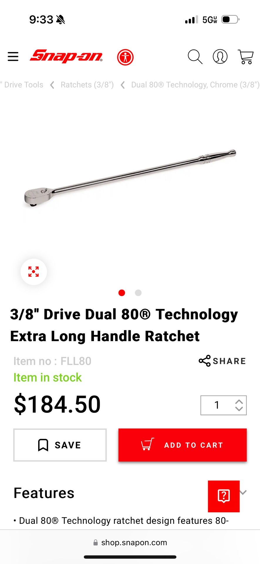 3/8 Drive Dual 80 Extra Long Ratchet,All Products : American Fashion Style Bags On Sale
