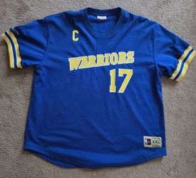 Mitchell and Ness Golden State Warriors jersey