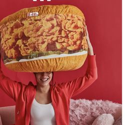 Kfc Pillow Pet Chicken Sandwich Snuggler 