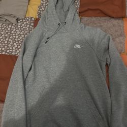 NIKE GREY SWEATER HOODIE