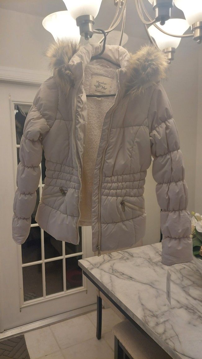 Off White Winter Jacket Women