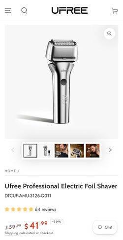 Ufree Electric Foil Shaver U-3126 PRO Clipper & Trimmer