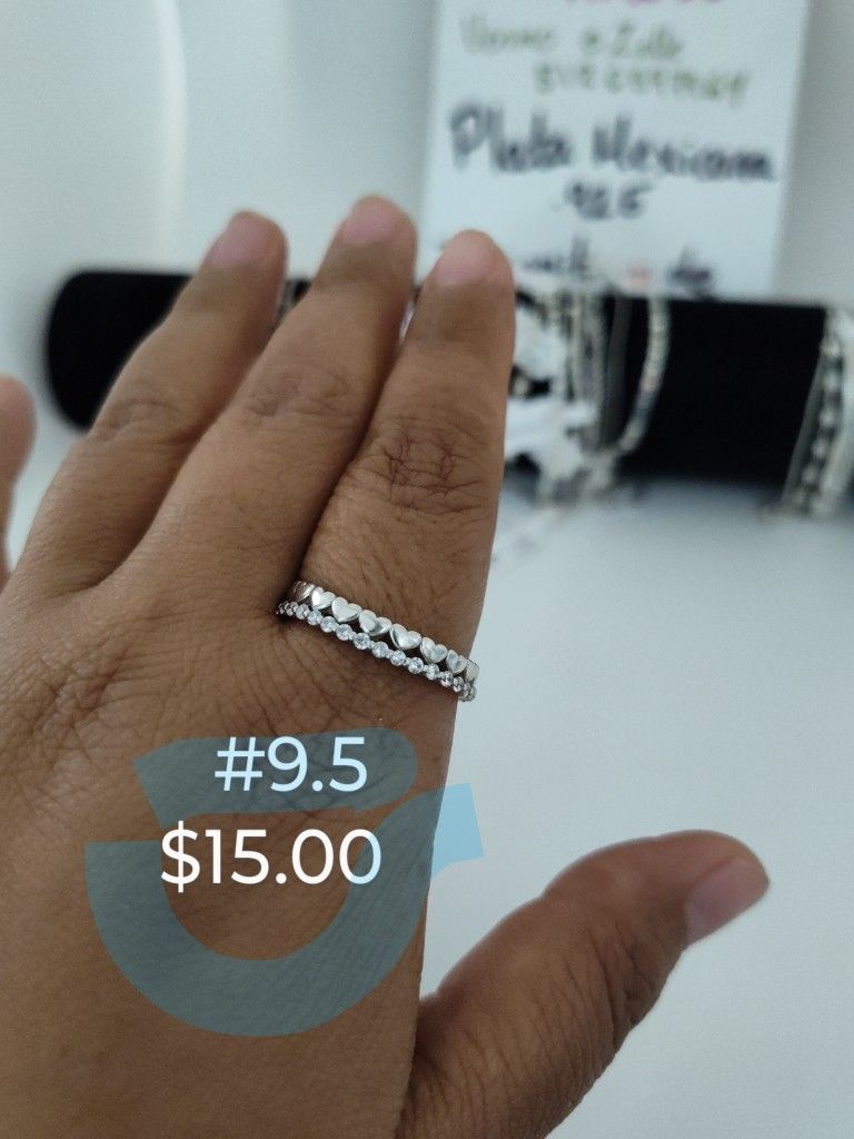 Beautiful 100% Handmade Silver Rings