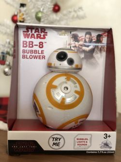 Star Wars BB-8 Bubble Blower