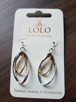 Double hoop earrings Lolo by New Dimensions
