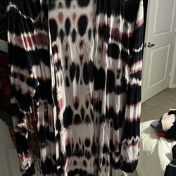 Tye die cardigan 1X