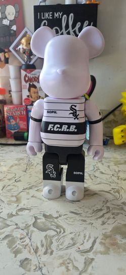 Bearbrick x F.C.R.B x mlb Chicago white Sox 400%