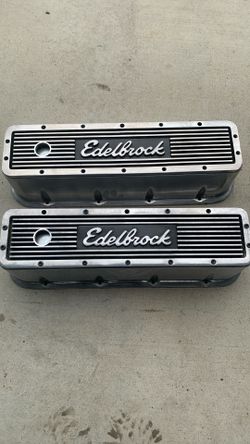 Big block Chevy Edelbrock valve covers