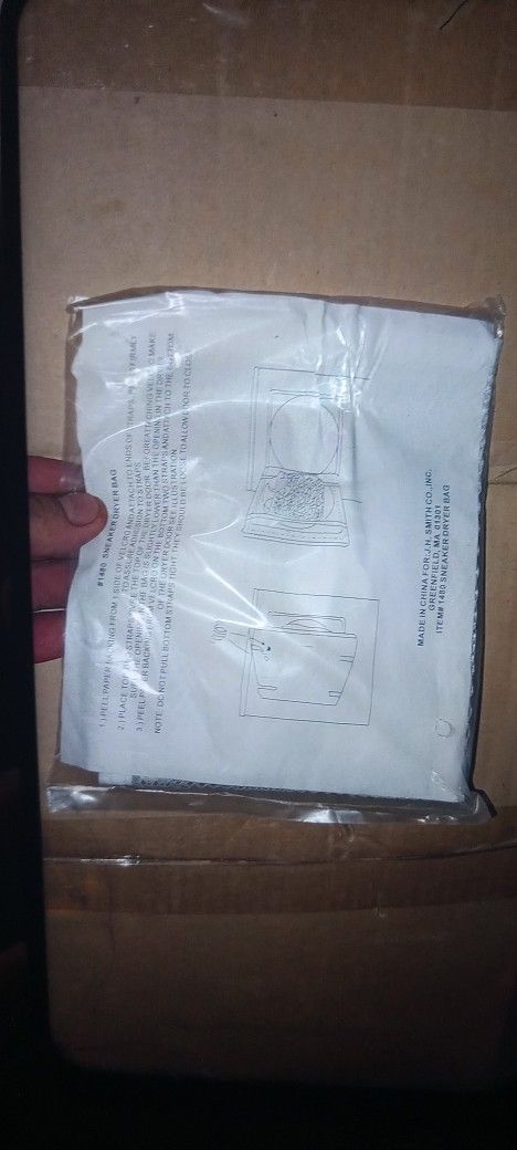 Brand New Case Of 288 Individually Bagged Heavy Duty White Sneaker Dryer Bags Deal