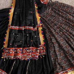 Black Chaniya Choli 