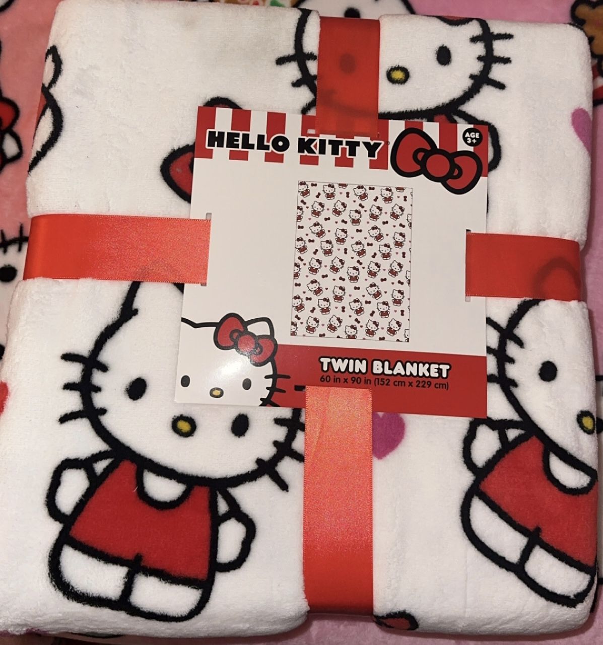 Twin Size Hello Kitty Blanket