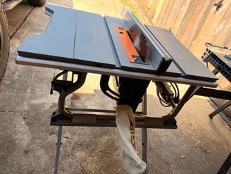 RIDGID R4518T 10" Jobsite Table Saw - Tested & Working