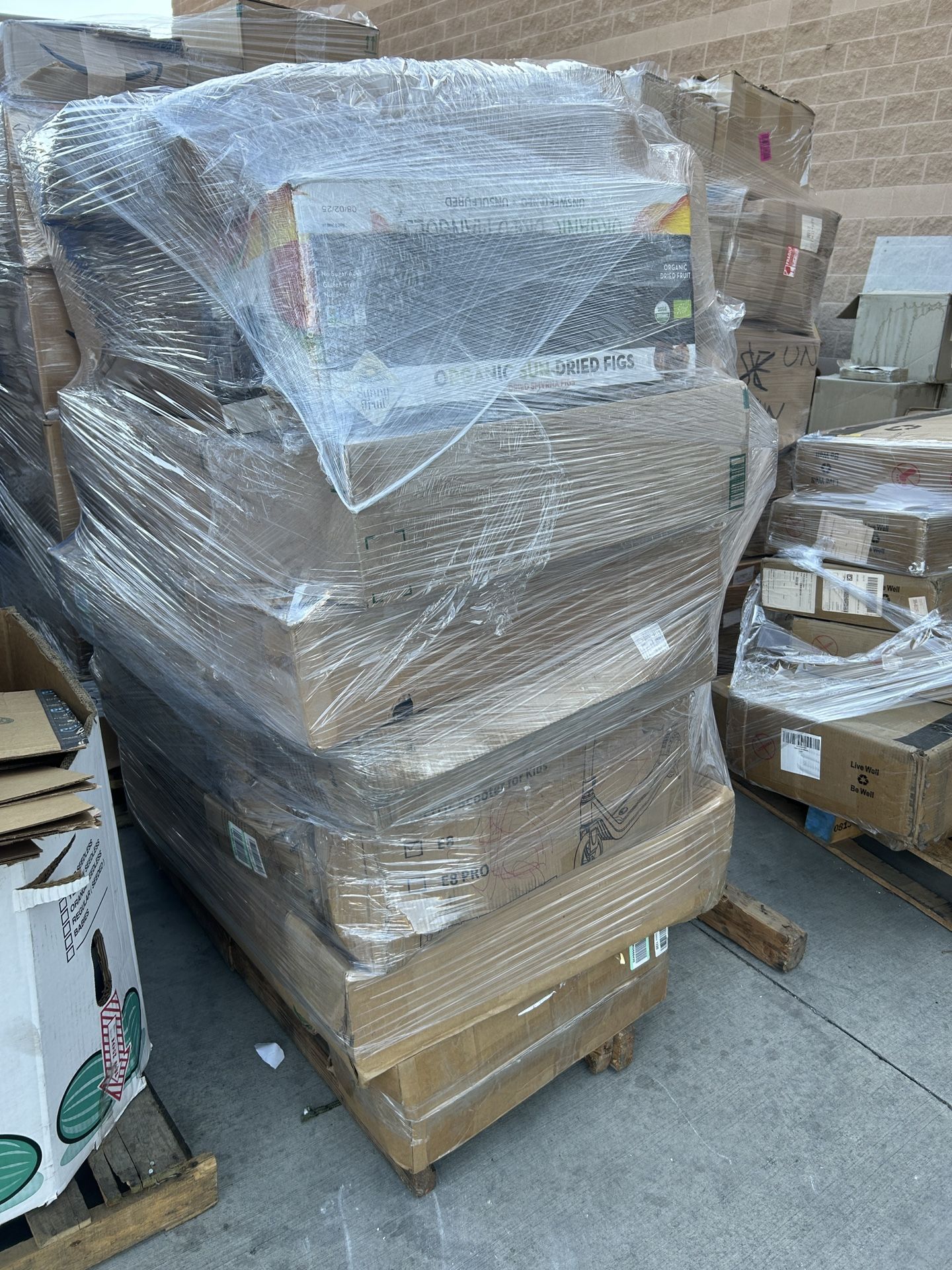 pallets Of Electric Scooter for Kids Age 6-10, Kick-Start Boost Scooter with Adjustable Speed and Height, Flash Wheel & Deck Lights