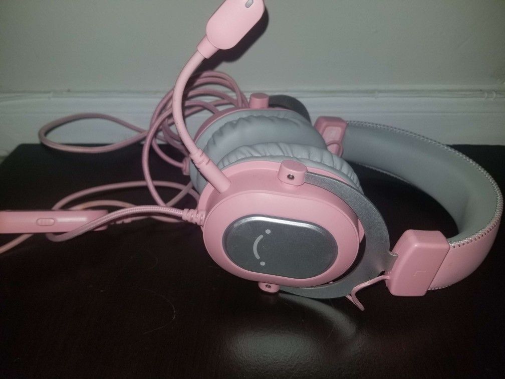 Pink Gaming Headset
