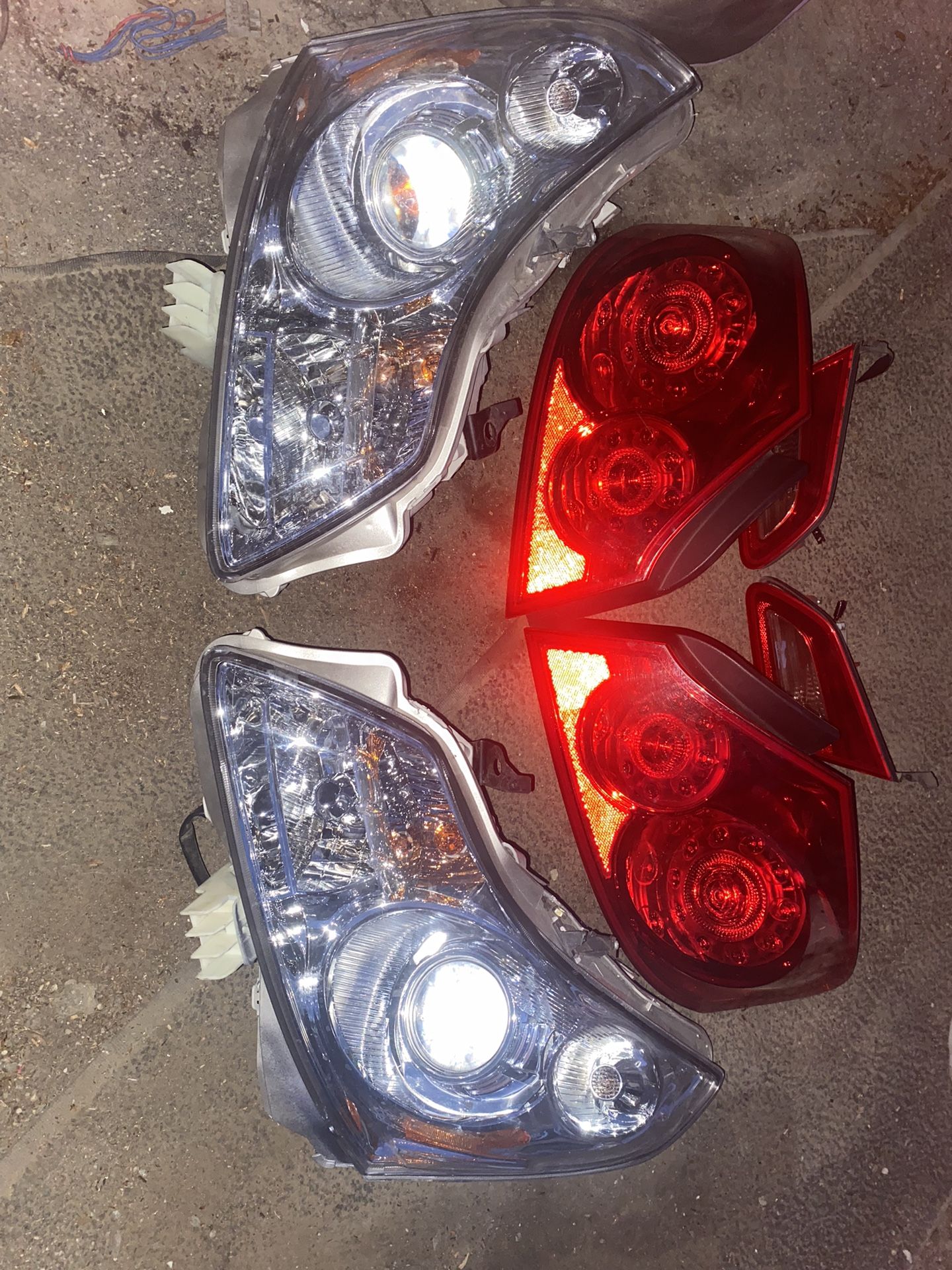 Infinity G35 Head Lights