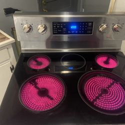 I have a 2 Year old Black and silver 6.3 cu. Samsung electric Stove for a $1000