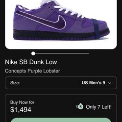 Nike Concepts Purple Lobster 