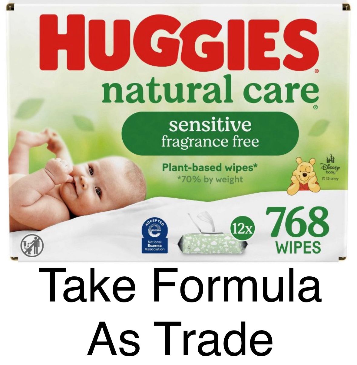 Huggies Wipes - Natural Care 768 Count