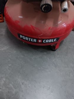 Porter Cable Red Air Compressor