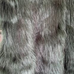 Deep Teal Fur Vest 