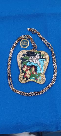 Vintage Cloisonne Pendant 