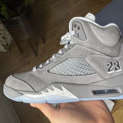 Nike Air Jordan 5 Wolf Grey Sz 9.5
