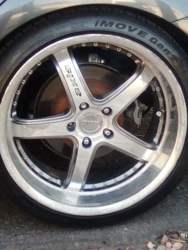 Axis Racing Rims And Tires Staggered for Sale in Glendale, AZ - OfferUp