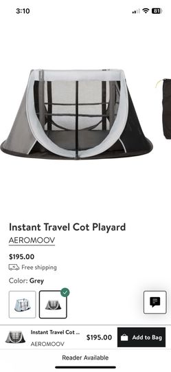 Aeromoov Travel Cot