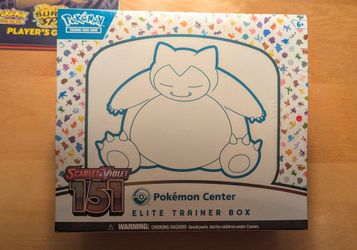 Pokemon Center Scarlet & Violet 151 Elite Trainer Box(ETB) Sealed With Heavy Duty Acrylic Case!