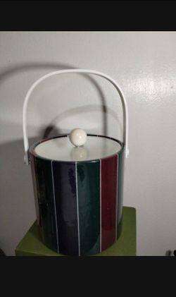 VINTAGE KRAFT ARE NJ CO ICE BUCKET - HANDLE 14"