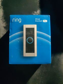 Ring Wired Doorbell Pro
