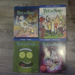 Rick And Morty DVD’s    (BlueRays)