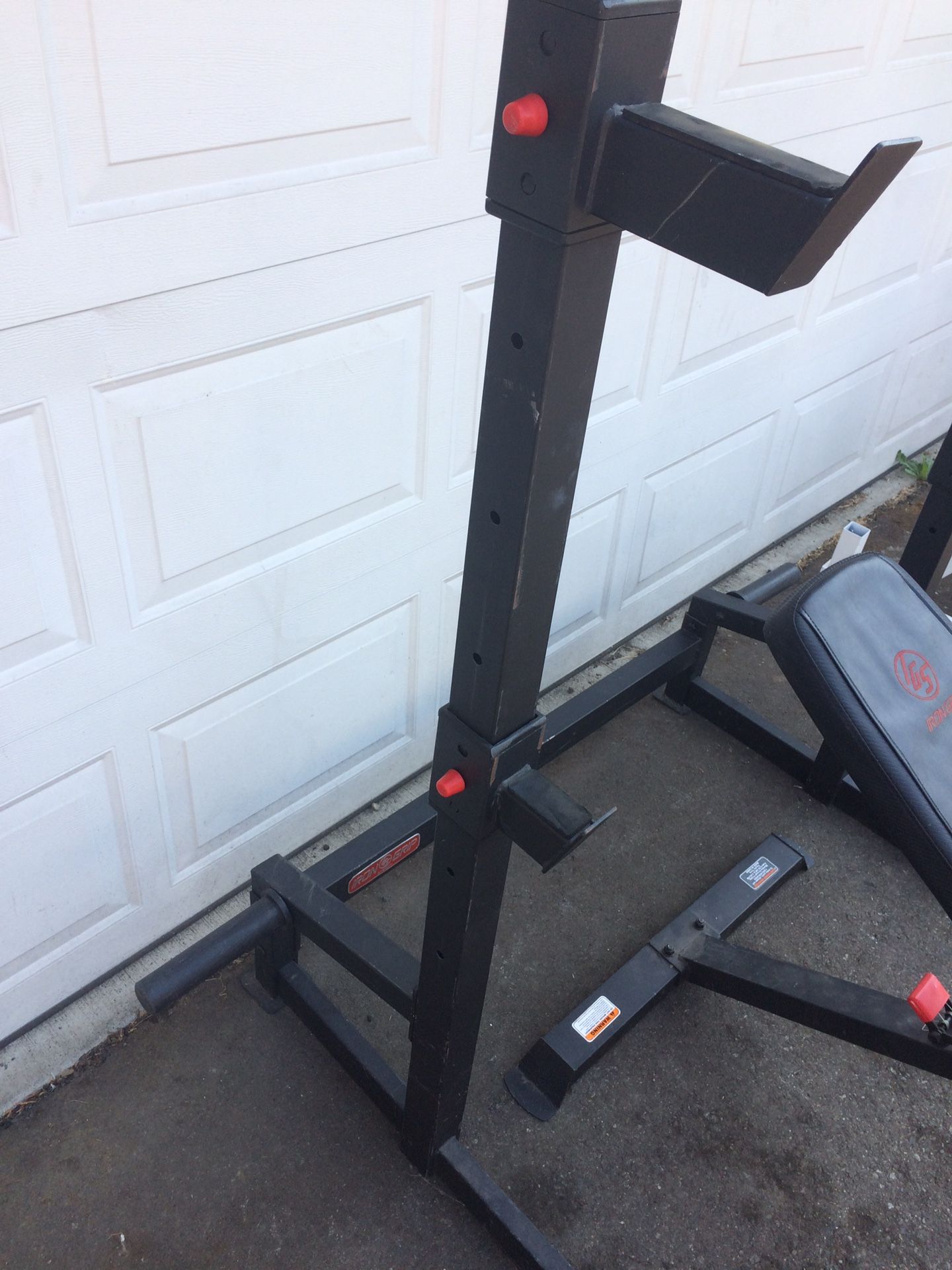 Iron grip squat rack hot sale