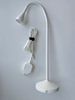 IKEA NÄVLINGE LED Work Lamp – White, Built-in LED, Good Condition