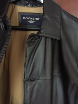 Leather jacket New with tags Men's