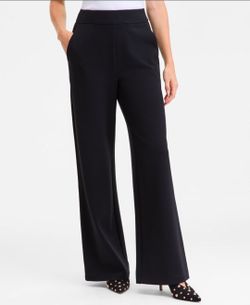 Wide leg deep black  2X Ponto pants
