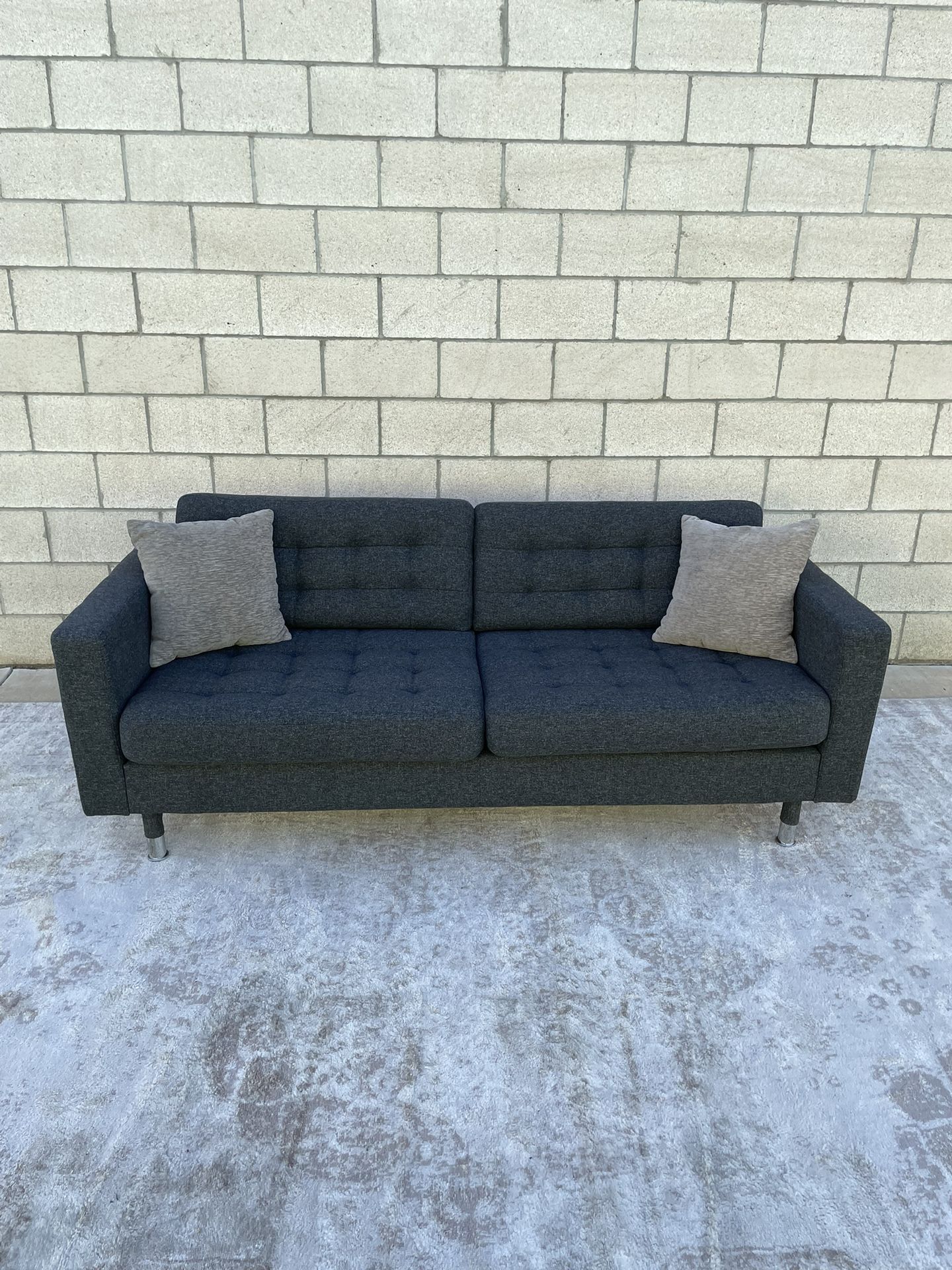 *Free Delivery* Gray Ikea Couch Sofa
