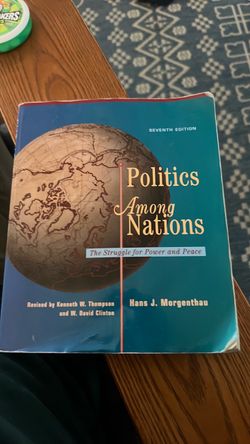 Politics Among Nations 7th Edition Morgenthau