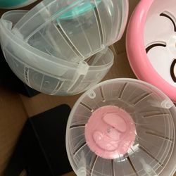 Hamster wheels rolling balls Toys