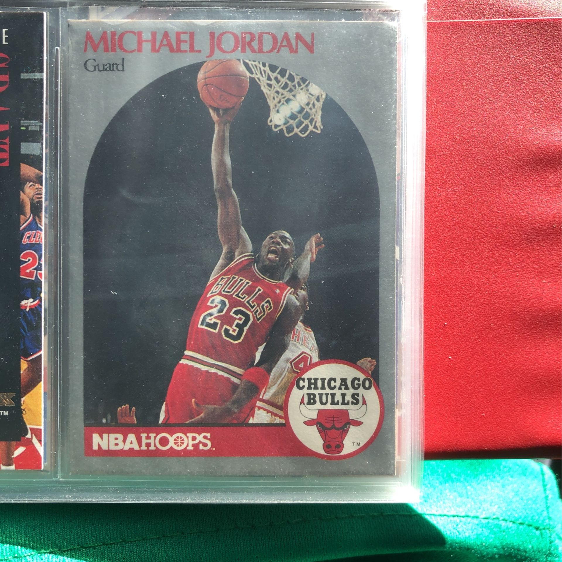 Michael Jordan Card The Official Basketball Card