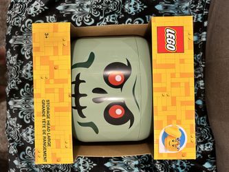Lego Zombie Head Storage Container