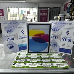 iPad 10th Gen $30 Down