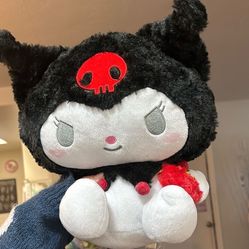 2019 Sanrio Strawberry Kuromi Plush