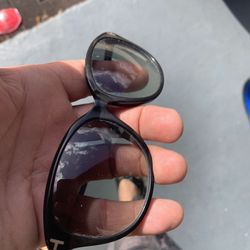 Tom Ford Black Cats Eye Sunglasses Karmen TF-329